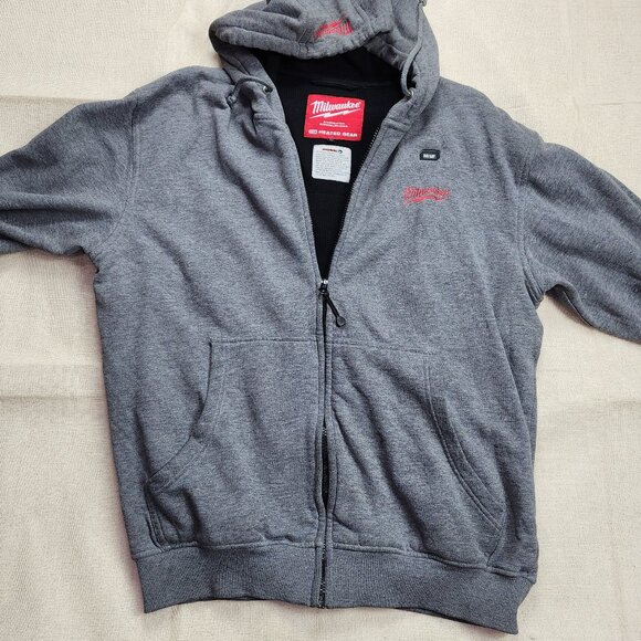 Milwaukee M12 Zip Heated Hoodie Sweatshirt (M) - Picture 5 of 8